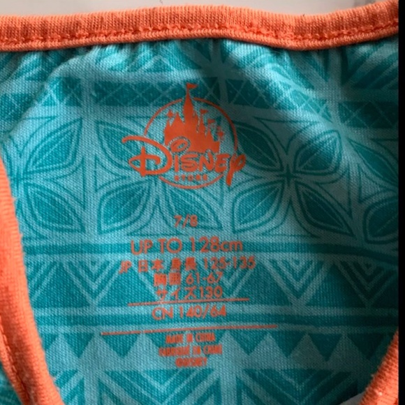 3/$45 ⭐️ DISNEY Moana PJ Dress Sleepwear SIZE 7/8 - Picture 4 of 4